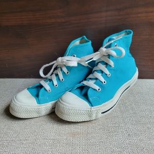 VTG 80s Trax Sneakers Turquoise